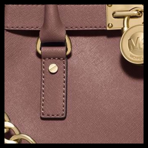 MICHAEL KORS HAMILTON LARGE NORTH SOUTH TOTE NWOT - Picture 4 of 12